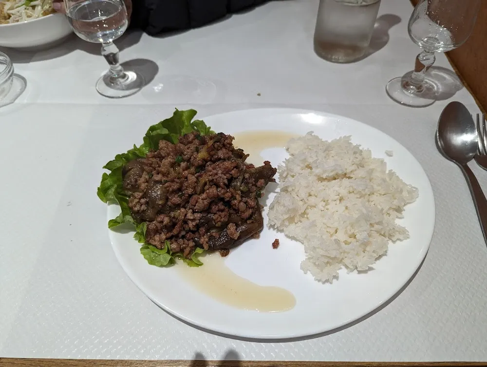 Aubergines Au Porc Et